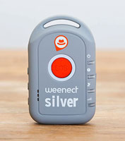 Localizador salvavidas para personas mayores Weenect Silver